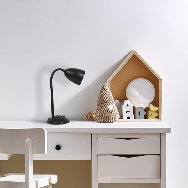 BORDLAMPE LOGIC 1 E27 SORT MILAGRO ML1635