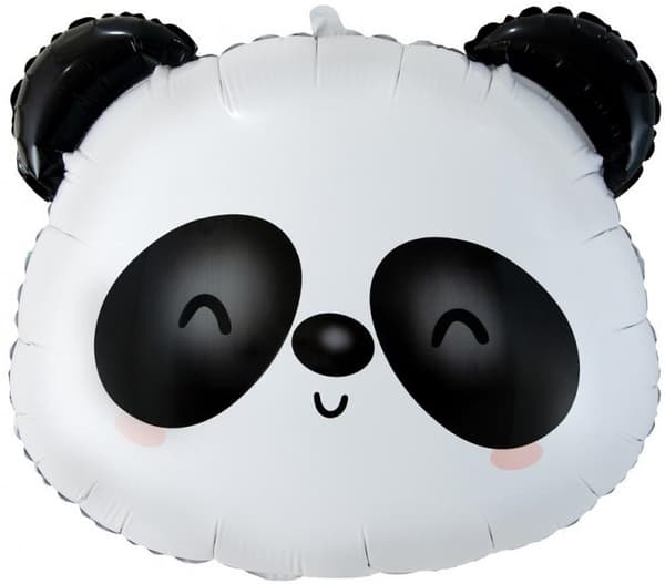 Panda-folioilmapallo 43x37 cm (pää)