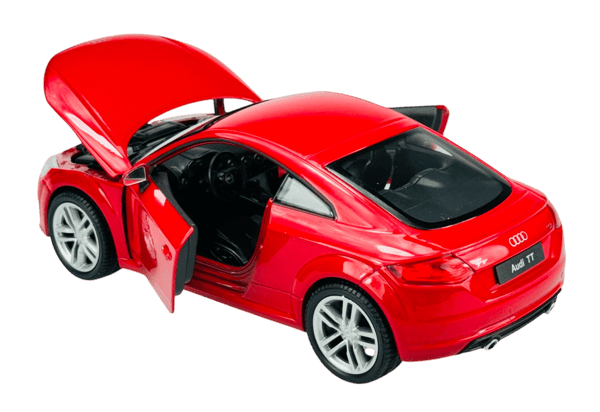 WELLY 2014 AUDI TT COUPE PUNAINEN 1:24 24057