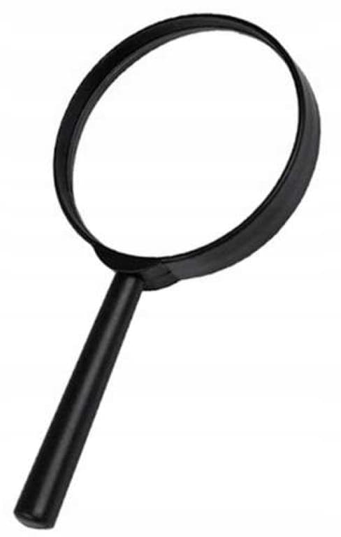 Læselup 6 cm forstørrelsesglas x5