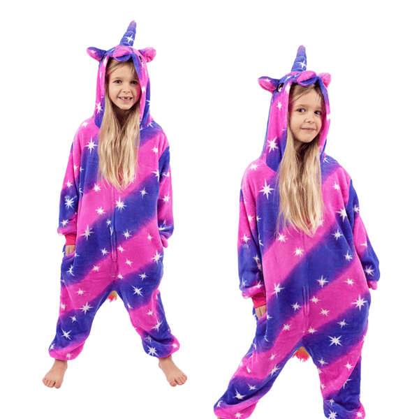 Kigurumi-pyjamas Pegasus för barn 105-115 cm