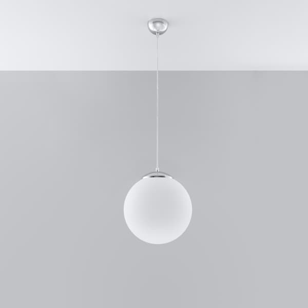 HÄNGLAMPA CALIX 1 E27 VIT LUMILO 02.204.64