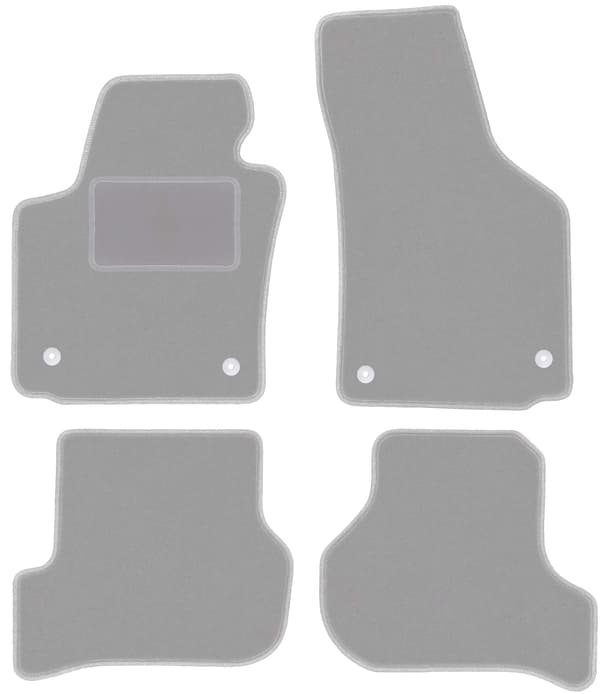 Auton matot harmaat Seat Leon II hatchbackille (2005-2012)