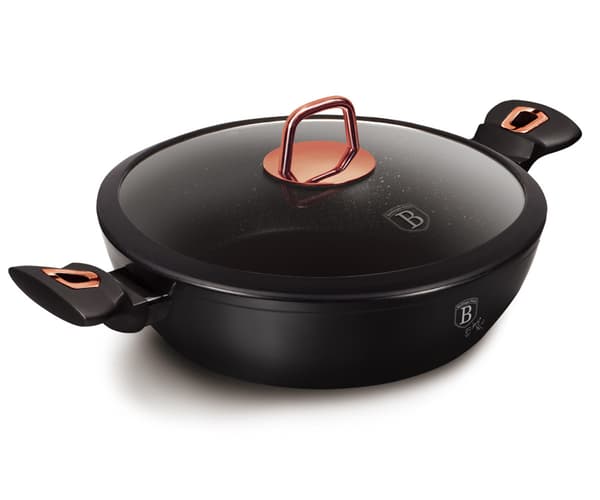 GRANITPOTTE 28cm BERLINGER HAUS BH-1640 SORT ROSA