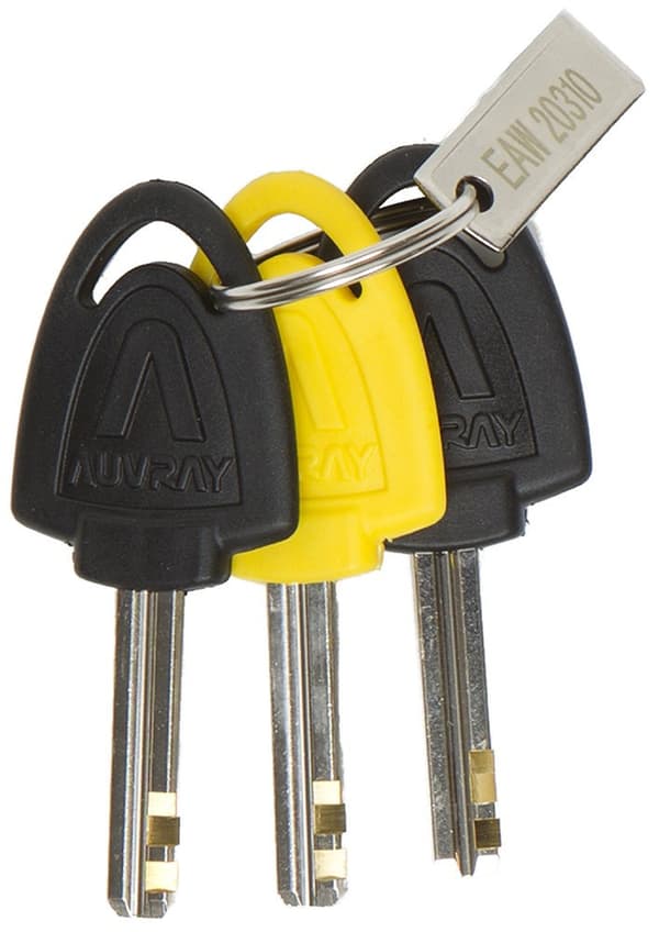 AUVRAY U-LOCK U-XTREM-spänne 80 x 150 mm, stiftdiameter 16 mm