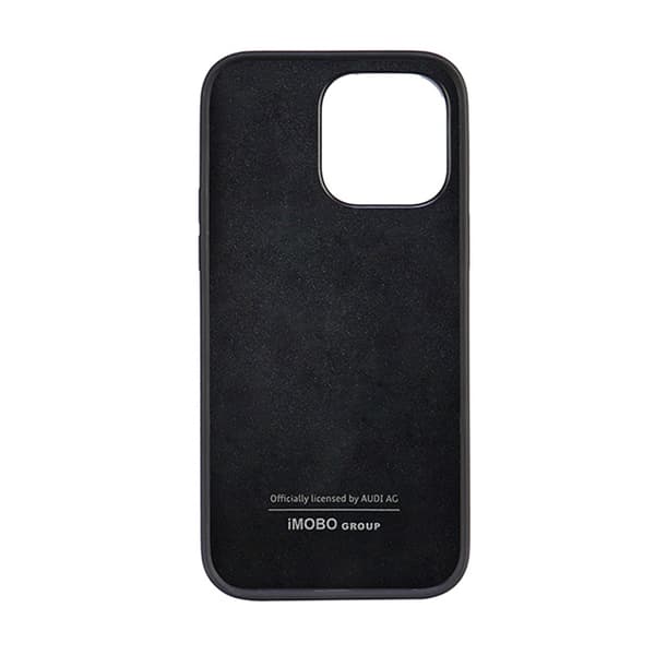 Audin synteettinen nahka - iPhone 14 Pro Max -kotelo (musta)