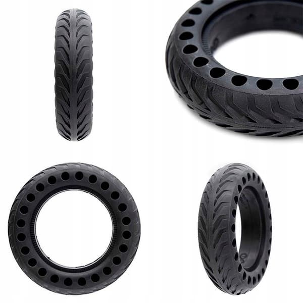 Massivt perforerat däck 8x2-5/B30 för Kukirin S1 Pro