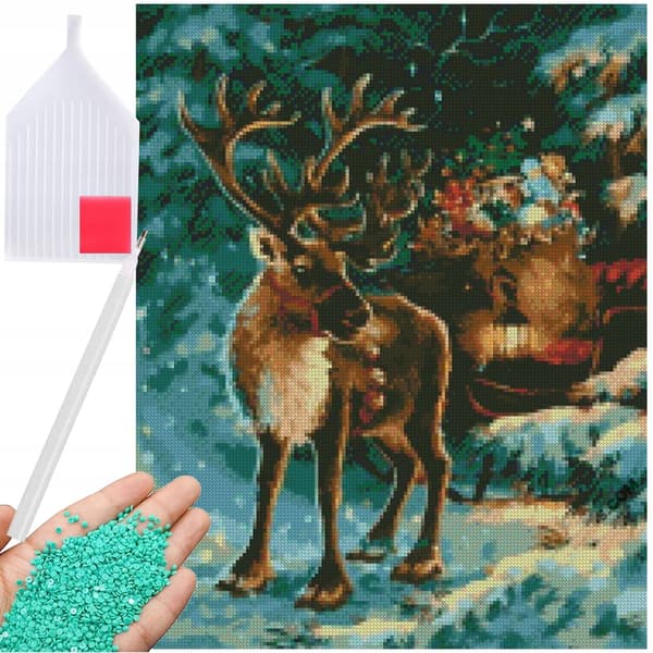 DIAMANTBRODERI RENSDYR (100) GAB_A