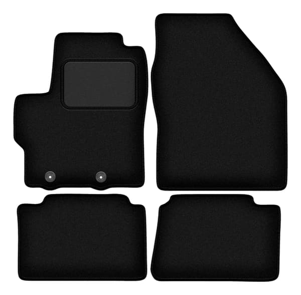 Velourmattor komplett set för: Toyota Yaris IV hatchback (2020-)