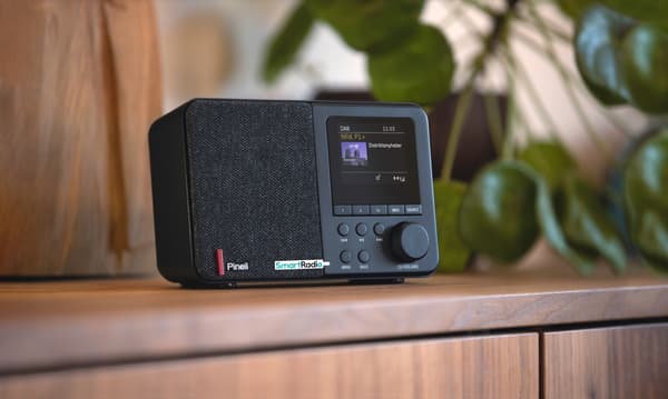 Pinell Supersound 102W bärbar kompakt mini DAB+/FM/internetradio