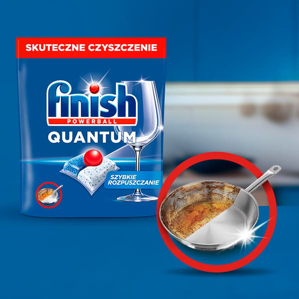 Finish Quantum All-in-1 kapsler 100 stk. regulær