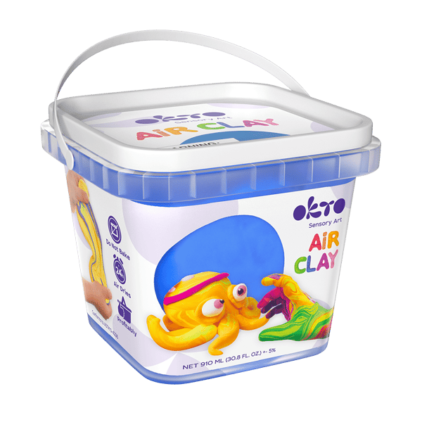 Blå Play-Doh 910ml Okto För Barn