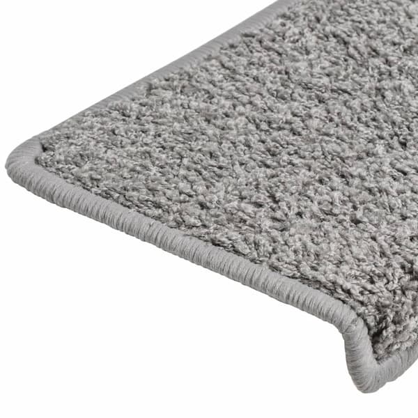 vidaXL Trappsteg, 10 st, 65x21x4 cm, Grå