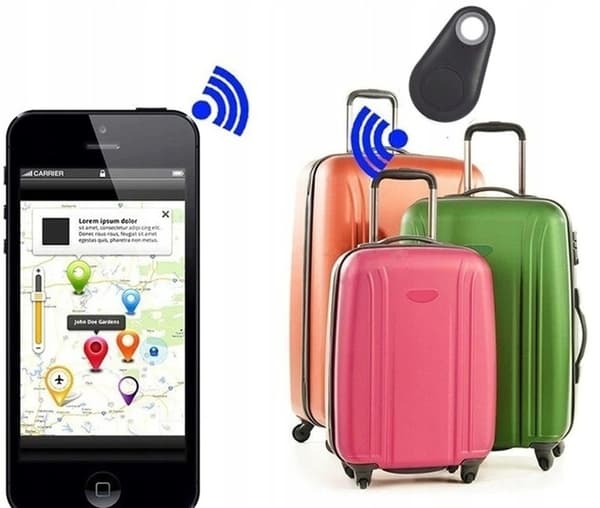 Nøglering med GPS-lokalisering i realtid