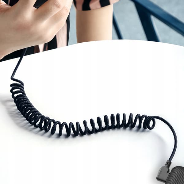 MCDODO KULMAUS-USB-SALAMAKAAPELI JOUSIKIERRE IPHONE 14 LED 2M