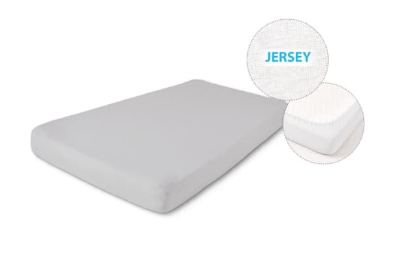 Jerseylakan 210/220x190/200 PREMIUM Grå