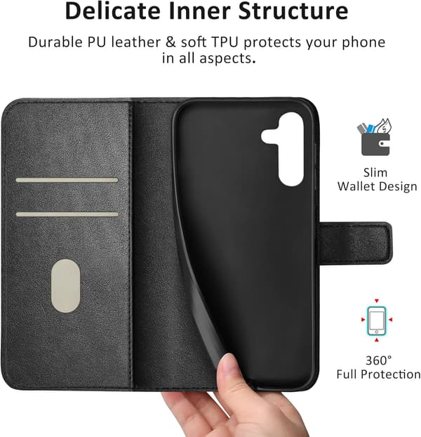 ETUI TIL SAMSUNG GALAXY S22 ULTRA MED FLIP SORT