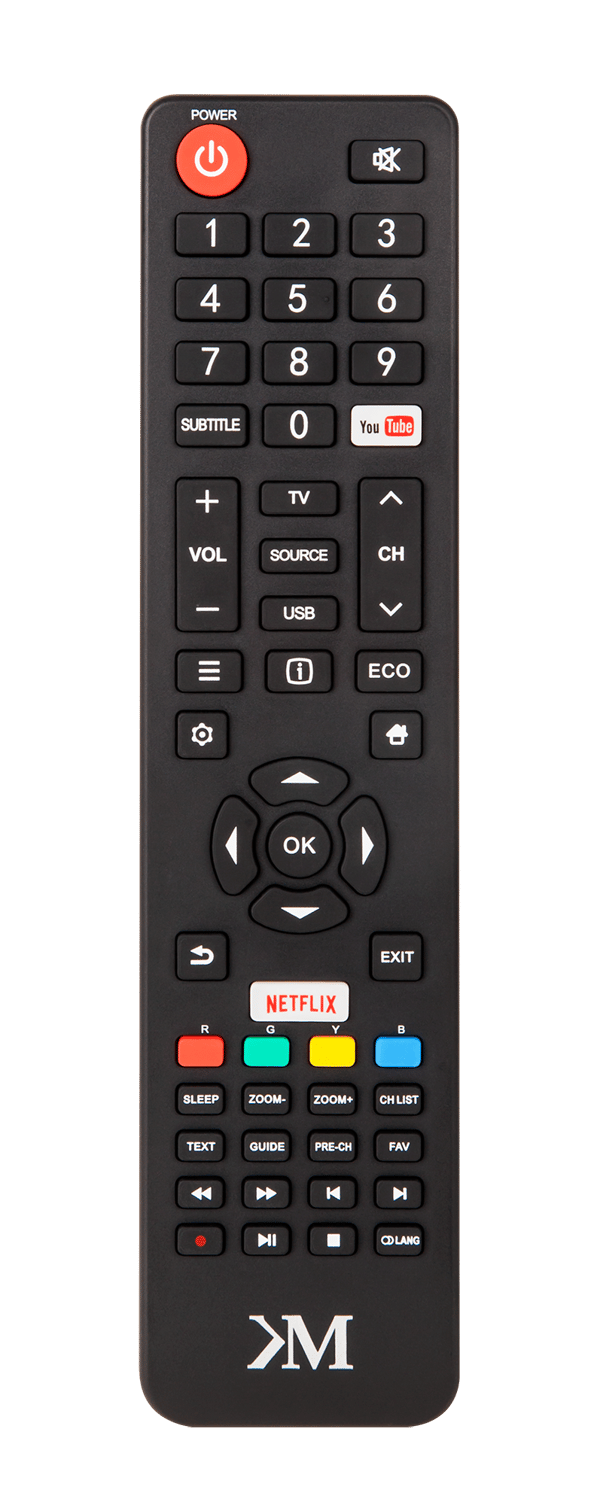Fjärrkontroll för Kruger&Matz smart-TV