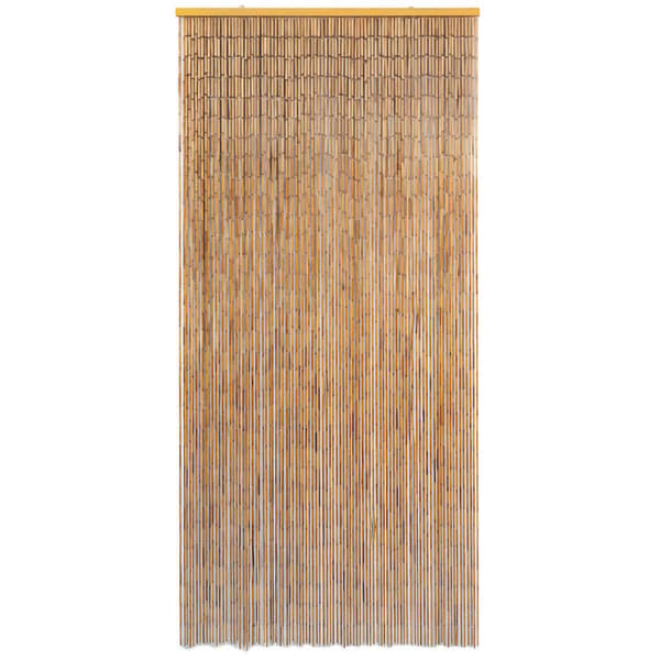vidaXL Dörrgardin i bambu 90x200 cm