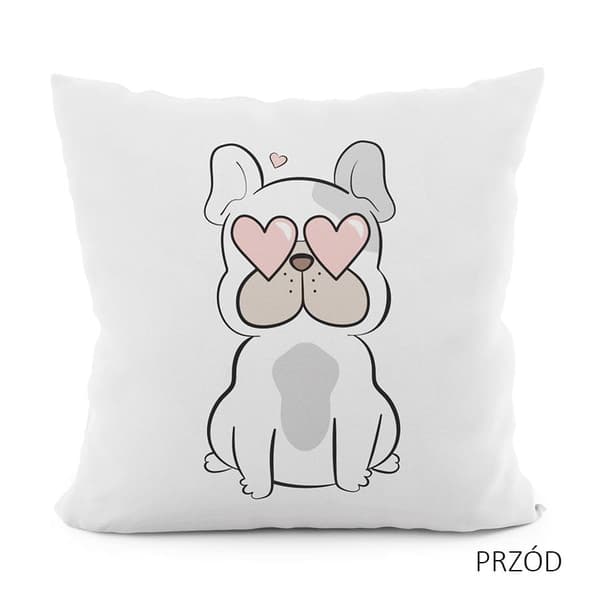 Örngott 40x40 Dekorativ sammet Hund