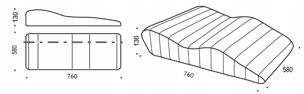 Knepude VALDE skum NORMAL B90 FARVER
