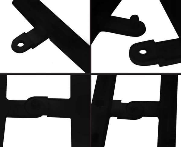 Dekorativt panel SORT sort baggrund fotovæg til sessioner 30x30cm 100 stk.