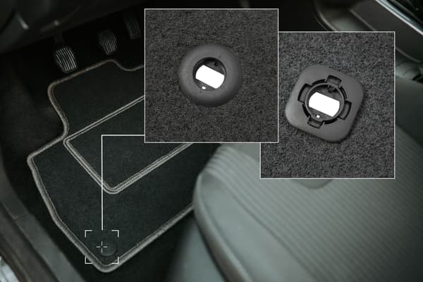 Bilmåtter forreste til Honda HR-V III crossover (2018-) grå
