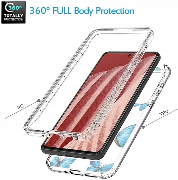 TRANSPARENT ETUI TIL SAMSUNG GALAXY A73 5G