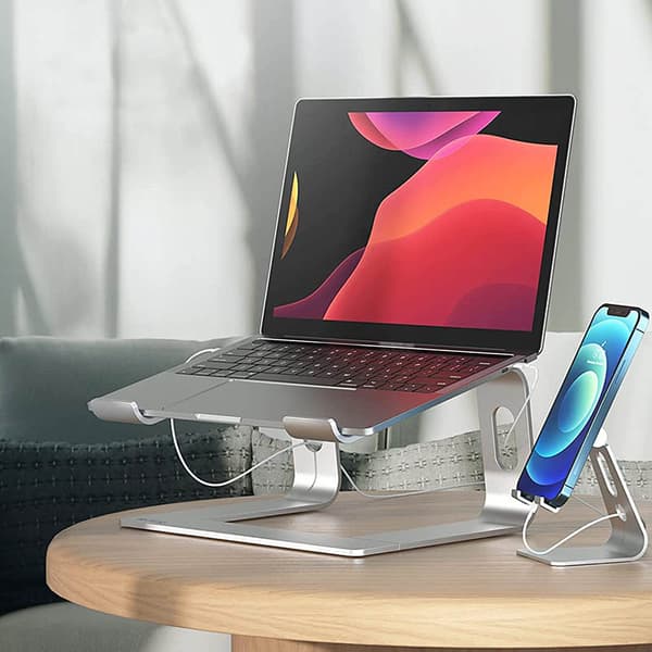 Crong AluBench - Laptopstativ i Aluminium (Sølv)