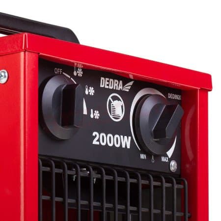 ELEKTRISK VÄRMARE 2KW - DED9920