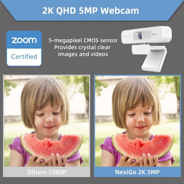 USB 2K PC WEBCAM N940P HVID AUTOFOKUSMIKROFON