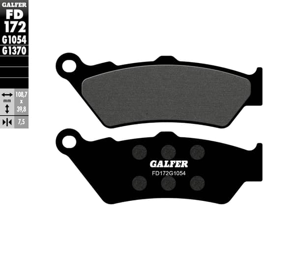 Galfer KH209 jarrupalat puolimetallisia