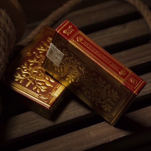 BICYCLE MONARCHS DECK RED 1 DECK Spillekort i en trææske