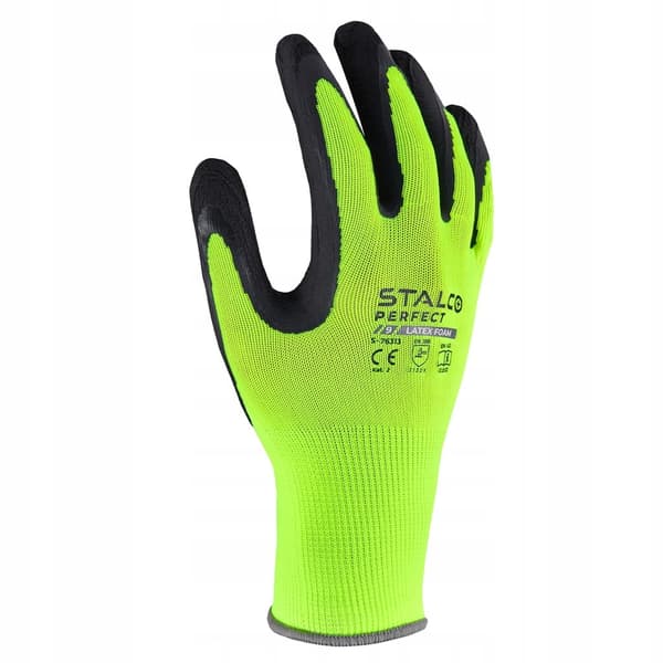 Polyesterhandskar LATEX FOAM 9" STALCO PERFECT