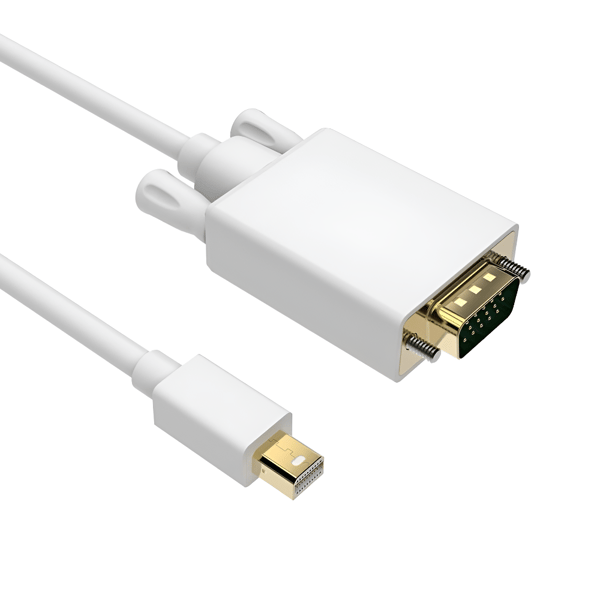 Kabeladapter fra mini DisplayPort til VGA han 1,8m adapter til Mac