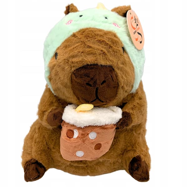 Peluche Kapybara Dinosaurus Shakki Kramdjur Pehmolelu 30 cm