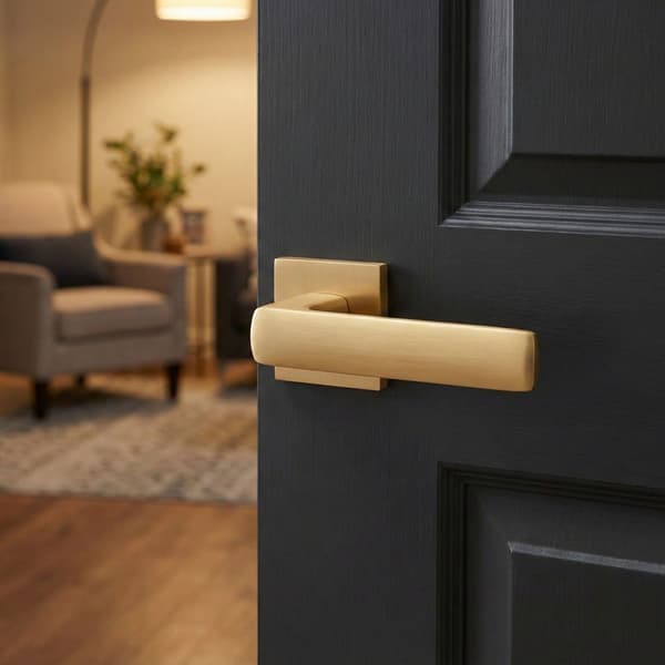 Greb til indre døre guld ergonomisk moderne rose slim