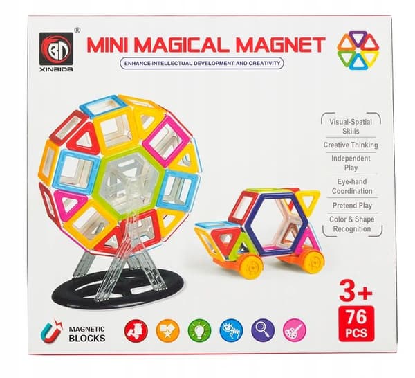 MAGNEETTIPALAT UUDET 76 KPL.