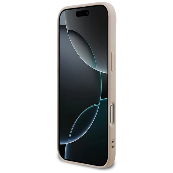 Guess 4G stort logo-cover til iPhone 17 Air - lyserød
