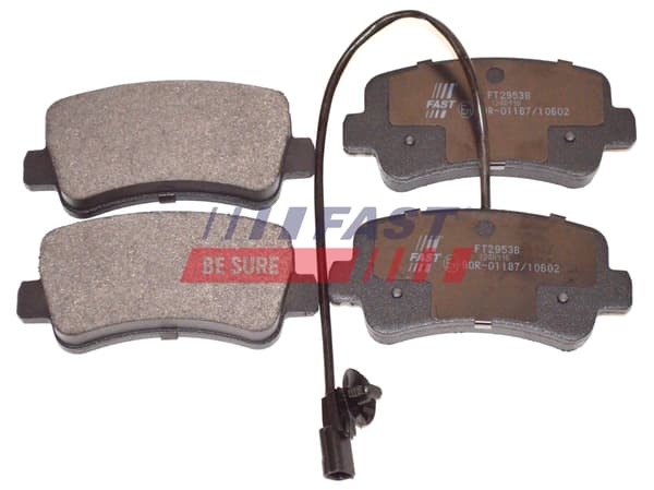 BAGSTE BREMSEKLODSER FT29538 FAST