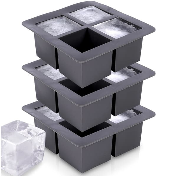 Silikon isbitform XXL 15,5x15,5x6 cm 3 st