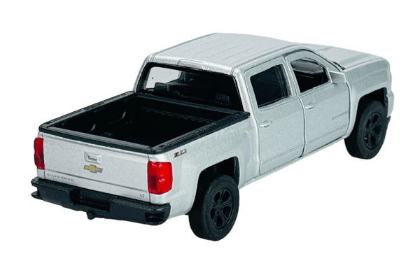 WELLY 2017 CHEVROLET SILVERADO SILVER 1:34 43750