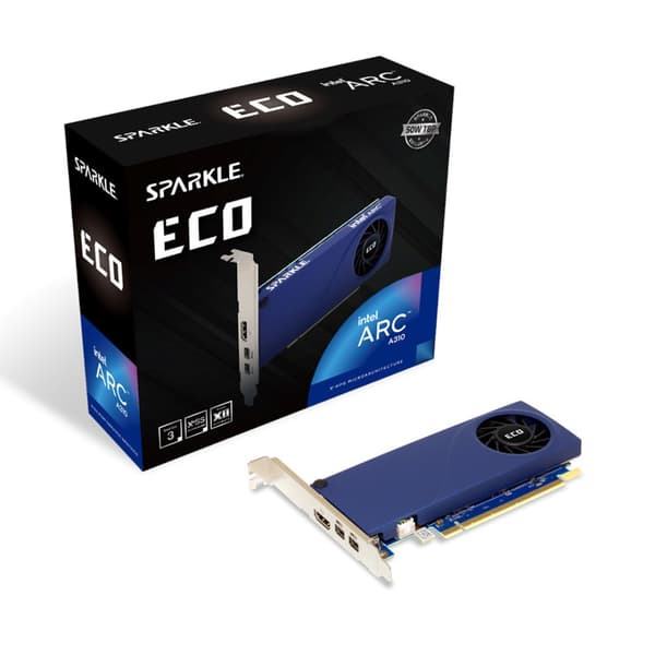 Grafikkort SPARKLE Intel ARC A310 ECO 4GB GDDR6