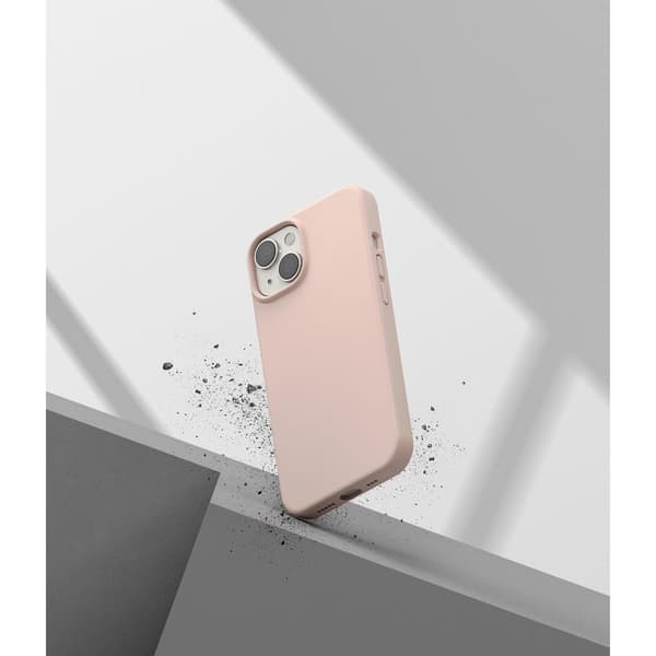 RINGKE SILIKON IPHONE 14 PLUS / 15 PLUS ROSA SAND