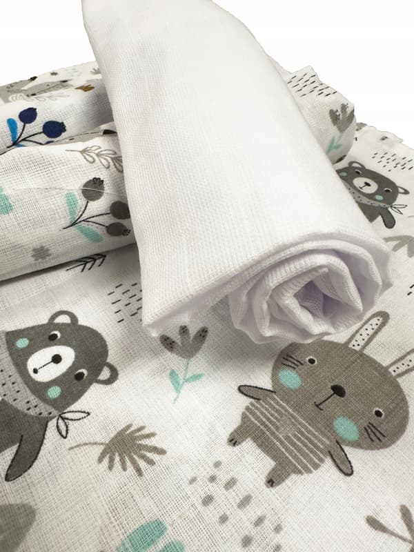 Plumeri Muslin Bleer 3 stk. muslin bleer 70x70