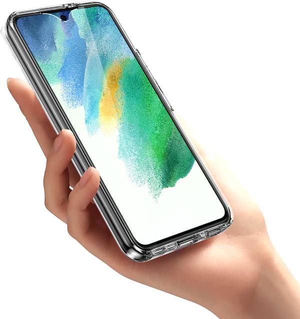 COMPONENT TIL SAMSUNG GALAXY S22+ 5G TRANSPARENT FORSTÆRKET