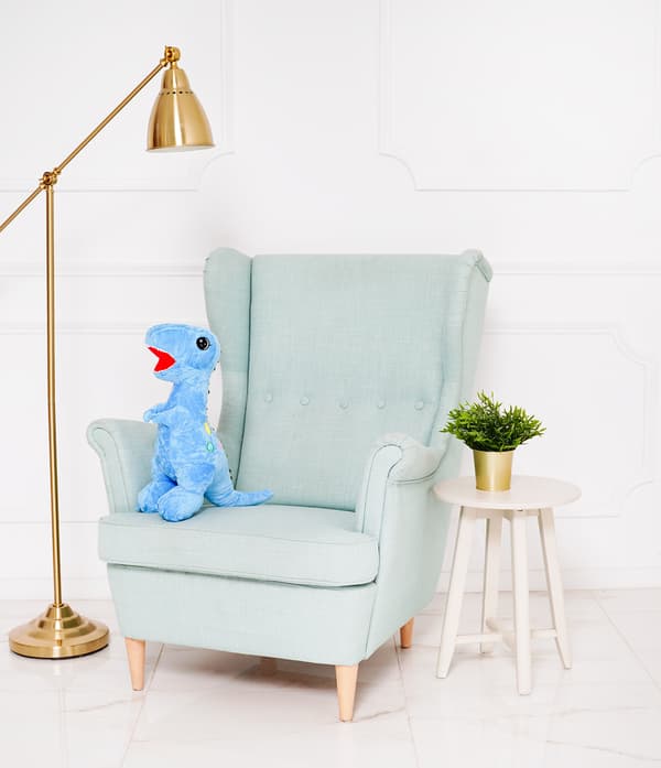 Dinosaur Edi 60cm - sininen