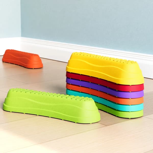 Pehmeät Bibi Balance Steps -sensoriset askelmat - 6 kpl.