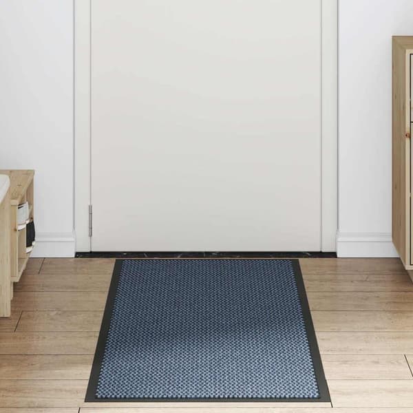 vidaXL dørmåtte blå 60x180 cm