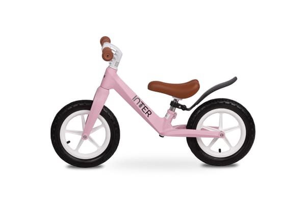 Inter lyserød løbecykel